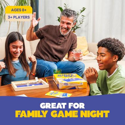 Imagem de Jogo de mesa Shut The Box Relatable com 2 dados, caixa de madeira