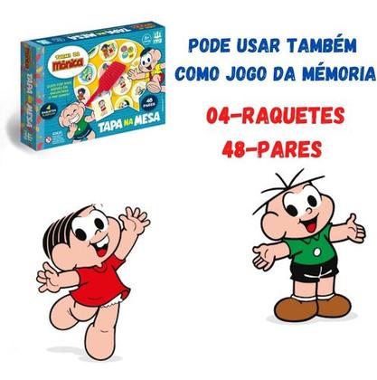 Imagem de Jogo De Mesa Tapa Turma Da Mônica Nig Brinquedos Tabuleiro