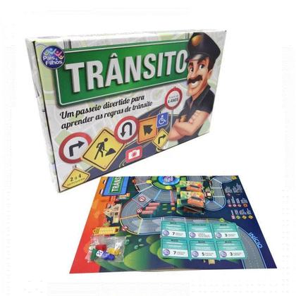 Imagem de Jogo De Mesa Trânsito Pais & Filhos
