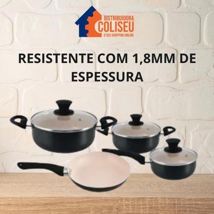 Imagem de Jogo de panela 4 pcs revestimento em ceramica 1,8 mm linha monaco