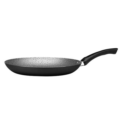 Imagem de Jogo de Panela Antiaderente Preto Sem Óleo Tampa de Vidro Maximum Stone Panelux