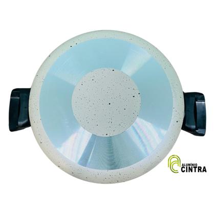 Imagem de Jogo De Panela Antiaderente Teflon Caçarola Aluminio Grosso 5 peças 16x24cm