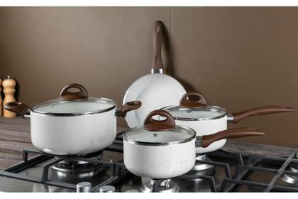 Imagem de Jogo de panela brinox 5 peças smart plus ceramica 4774/101