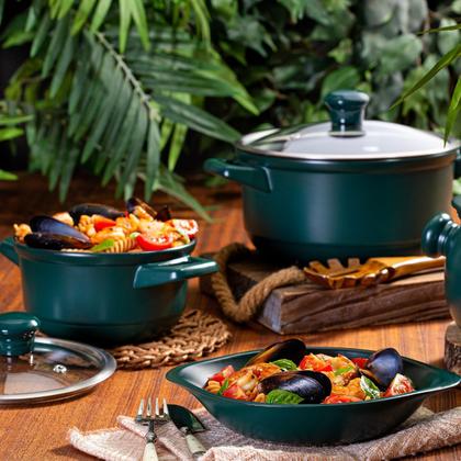 Imagem de Jogo De Panela Duo Smart 5 Peças De Cerâmica Matte Ceraflame