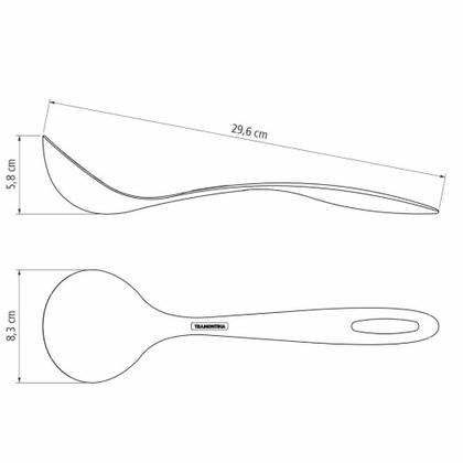 Imagem de Jogo de Panela Pressão 6l Alumínio Antiaderente Preto Com Amassador Inox e Concha Tramontina