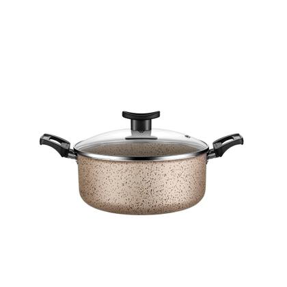 Imagem de Jogo de Panelas 10 Peças Bianco Antiaderente com Tampa de Vidro