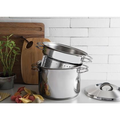 Imagem de Jogo De Panelas 10 Peças Inox Fundo Triplo Solar Tramontina