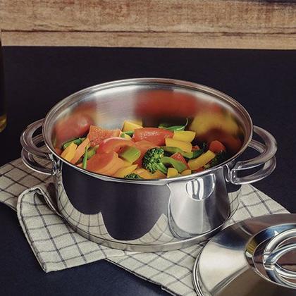 Imagem de Jogo De Panelas 11 Peças Inox Fundo Triplo Solar Tramontina