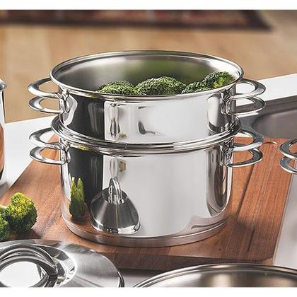 Imagem de Jogo De Panelas 11 Peças Inox Fundo Triplo Solar Tramontina