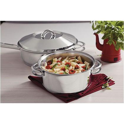 Imagem de Jogo De Panelas 3 Peças Inox Fundo Triplo Solar Tramontina