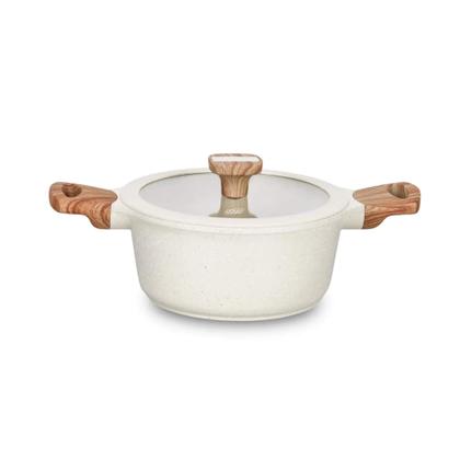 Imagem de Jogo de Panelas 3 Peças Linha Titanium Natural cor Bege MTA - 8448