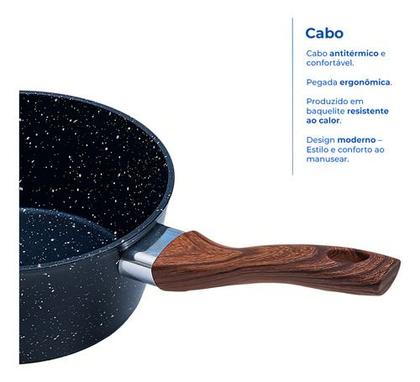 Imagem de Jogo De Panelas 4 Peças Antiaderente Fogão Gás E Elétrico