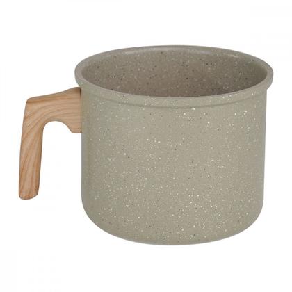 Imagem de Jogo de Panelas 5 PeÃas Oster Marble Edition Antiaderente InduÃÃo CerÃmica Cinza Claro - 142488.08