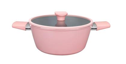 Imagem de Jogo De Panelas 5 Peca- Revestimento Ceramico ROSA - BACCANI