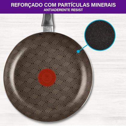 Imagem de Jogo de Panelas 5 Peças Facilita Vermelho Rochedo