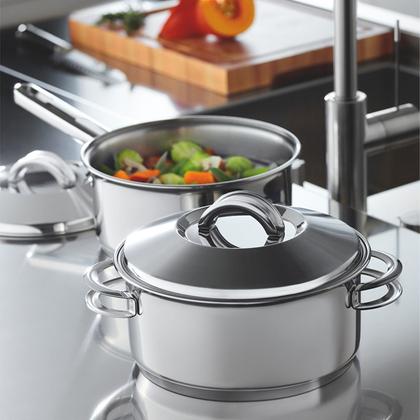 Imagem de Jogo De Panelas 6 Peças Inox Fundo Triplo Solar Tramontina