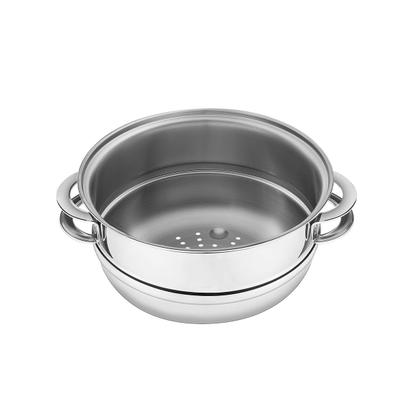 Imagem de Jogo De Panelas 8 Peças Inox Fundo Triplo Solar Tramontina