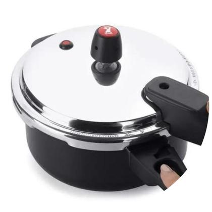 Imagem de Jogo de Panelas 8 peças Panela de Pressão Frigideira Antiaderente e Utensílios