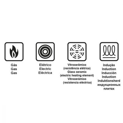 Imagem de Jogo de Panelas Aço Inox Solar Baquelite 5 Peças Tramontina
