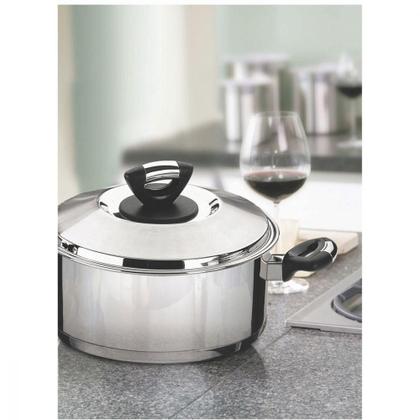 Imagem de Jogo de Panelas Aço Inox Solar Baquelite 5 Peças Tramontina