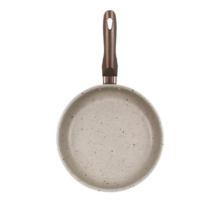 Imagem de Jogo de Panelas Antiaderente 10 Peças Baunilha Com Tampa de Vidro