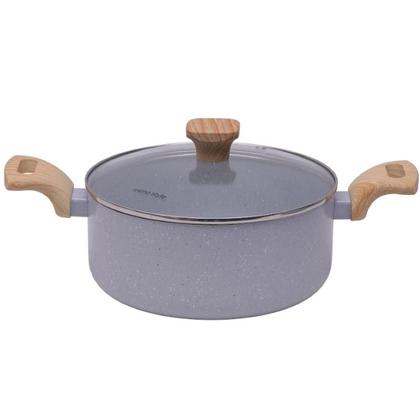 Imagem de Jogo De Panelas Antiaderente Fogão Indução Cerâmica 10 Peças Mimo