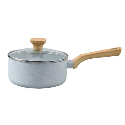 Imagem de Jogo De Panelas Antiaderente Pratic Cook Grafite Indução Mimo Style Cerâmica 10 Peças