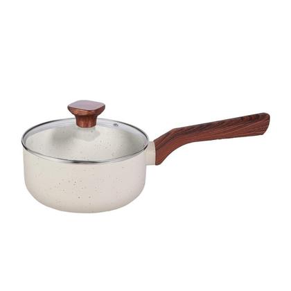 Imagem de Jogo De Panelas Antiaderente Pratic Cook Mármol Indução Mimo Style Cerâmica 10 Peças