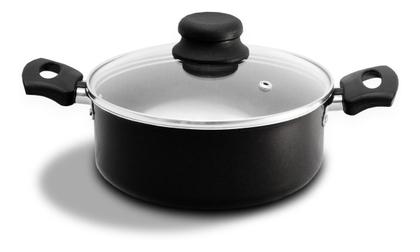 Imagem de Jogo De Panelas Antiaderente Preto Arnix 8 Peças