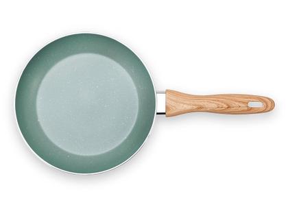 Imagem de Jogo De Panelas Brinox Antiaderente Ceramic Life 5 Peças Botanika Com Indução Verde