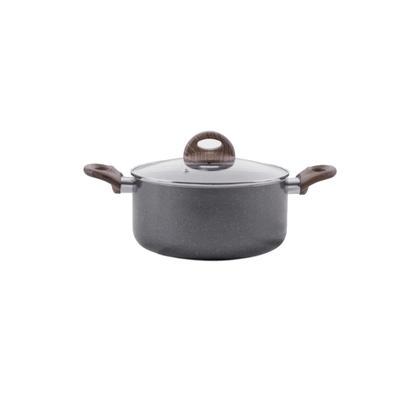 Imagem de Jogo de Panelas Brinox Antiaderente Ceramic Life 5 Peças Smart Plus com Indução Granito