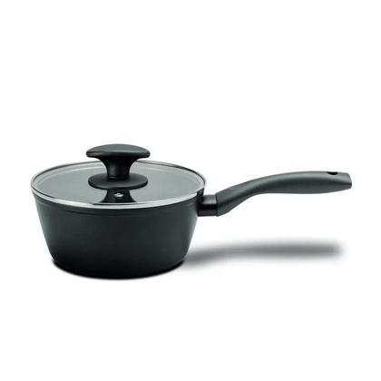 Imagem de Jogo de Panelas Brinox Indução Com Revestimento Cerâmica Antiaderente 5 Peças Ceramic Life Orion Preto