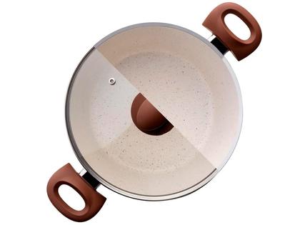 Imagem de Jogo de Panelas Brinox Revestimento Cerâmico de Alumínio