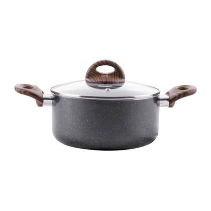 Imagem de Jogo De Panelas Cerâmic Life Smart Plus Em Alumínio Indução 5pçs Granito 4774103 Brinox