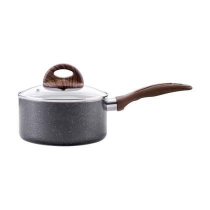 Imagem de Jogo De Panelas Cerâmic Life Smart Plus Em Alumínio Indução 5pçs Granito 4774103 Brinox