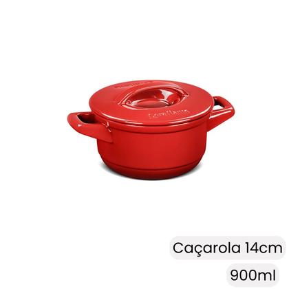 Imagem de Jogo De Panelas Cerâmica 4 Pçs Pomodoro Duo + Ceraflame