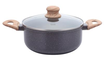 Imagem de Jogo De Panelas Cerâmico Triplo Indução Tuut Ecoglide 4 Peças Cor Graphite