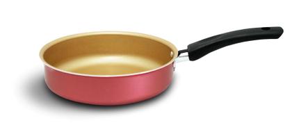 Imagem de Jogo De Panelas Cereja e Creme Teflon Antiaderente 5 Peças