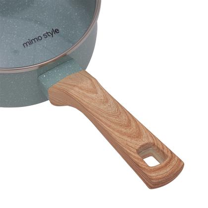 Imagem de Jogo de Panelas Com 10 Peças Mimo Style Pratic Cook Verde Agua - 10769 PJ10PGR