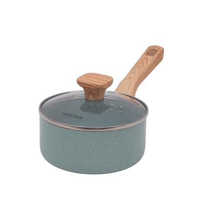 Imagem de Jogo de Panelas Com 10 Peças Mimo Style Pratic Cook Verde Agua - 10769 PJ10PGR