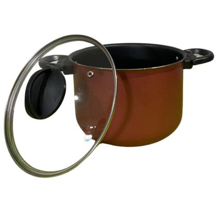 Imagem de Jogo De Panelas Com 4 Teflon Frigideira E Panelas Vermelho - RL