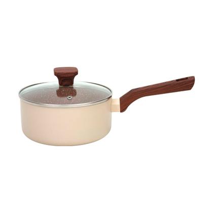 Imagem de Jogo de Panelas Com 5 Peças Mimo Style Pratic Cook Indução Creme - 9455 PJ5PCM