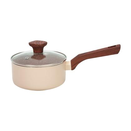 Imagem de Jogo de Panelas Com 5 Peças Mimo Style Pratic Cook Indução Creme - 9455 PJ5PCM