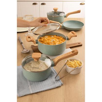 Imagem de Jogo de Panelas Com 5 Peças Mimo Style Pratic Cook Indução G