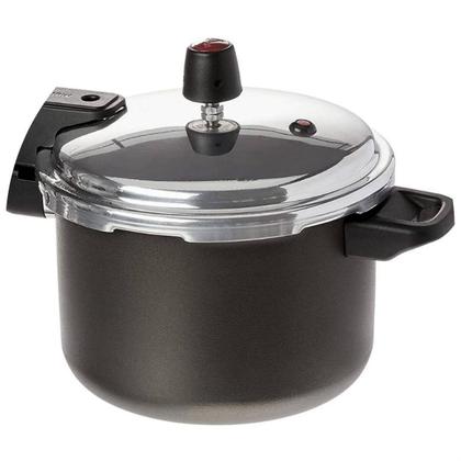 Imagem de Jogo de Panelas com Frigideiras Antiaderentes Multiflon Panela Pressão 4,5L e Utensílios