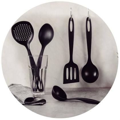 Imagem de Jogo de Panelas com Frigideiras Antiaderentes Multiflon Panela Pressão 4,5L e Utensílios