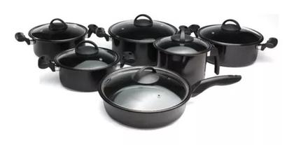Imagem de Jogo De Panelas De Cerâmica 9 Peças Royale Indução Cooktop