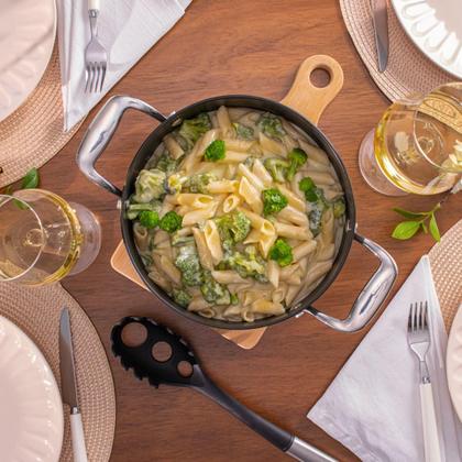 Imagem de Jogo De Panelas De Indução Brinox Diamond Antiaderente 4 Peças Cinza