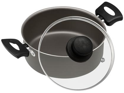 Imagem de Jogo de Panelas Eirilar Antiaderente de Alumínio Grafite 10 Peças Facility