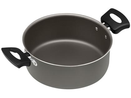 Imagem de Jogo de Panelas Eirilar Antiaderente de Alumínio Grafite 12 Peças Facility